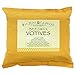 Bee Hive Candles 100% Pure Beeswax Votive Candles - 15 Hour (8 Pack, Natural)