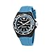 TechnoMarine Unisex 110014 Cruise Sport 3 Hands Black and Blue Dial Watch