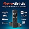 Fire TV Stick 4K Ultra HD con telecomando vocale Alexa di ultima generazione | Lettore multimediale