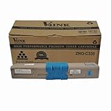 V4INK ® New Compatible OKI 44469703 Toner Cartridgee-Cyan (OKI C330/C17) for OKI C310/C330/C510/C530/MC361 MFP/MC561 MFP Series