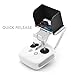 Hooshion Remote Controller Phone Monitor Sun Hood Sunshade Cover Hood Smartphone Tablet iPad Sun Shade for DJI Mavic Air 2 Pro Inspire/Phantom 3 4 M600 OSMO Accessories (7.9 inch, Black)
