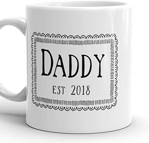 dad est 2018 mug