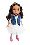 My Brittany's Ivory Lace Dress with Denim Vest for Wellie Wisher Dolls and Hearts to Heart Dolls