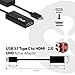 Club 3D ,CAC-1504,USB-C to HDMI 2.0 Adapter for MacBook Retina 12