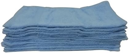 Livingston Home LH-10070 Wash Cloth, Blue
