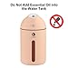 LanYin Cool Mist Humidifier, Ultrasonic Humidifier - Premium Humidifying Unit with 320mL Water Tank, 90° No Water Leakage, Easy to Clean - Adjustable Mist Mode, Night Light Function