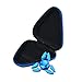 HongXander Gift For Fidget Hand Spinner Triangle Finger Toy Focus ADHD Autism Bag Case Blue
