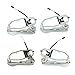 Set of 4 Front and Rear Outside Exterior Door Handle Carrier for BMW E53 X5 2000 2001 2002 2003 2004 2005 2006
