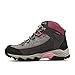 Clorts Women's Pink Suede Leather Uneebtex Waterproof Mid Hiking Boot 3B010A US6.5