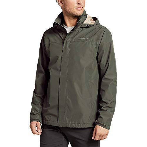 Eddie Bauer Men's Rainfoil Packable Jacket, Dk Loden Regular XXL