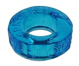 Sprocket Cock Ring (Jumbo Super Stretchy Version of Screwballs Cockring) by Oxballs (Ice Blue)