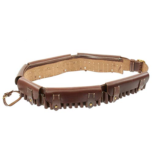 British Victorian Era Martini-Henry Brown Leather Ammunition Bandolier - Thumbnail 6