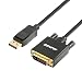 Benfei DisplayPort to DVI 10 Feet Cable, Display Port to DVI-D Male to Male Adapter Gold-Plated Cord 10 Feet Black Cable for Lenovo, Dell, HP and Other Brand