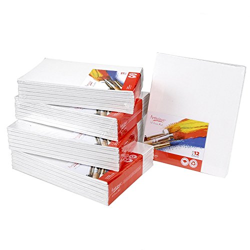 2 Artlicious+Canvas+Panels+12+Pack