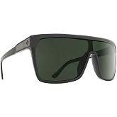 Spy Optic Flynn Sunglasses,One Size,Black with Matte Black/Grey