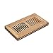 WELLAND® 4 X 12 Inch Red Oak Wood Flush Mount Floor Register Vent Cover Grille Unfinished, 3/4
