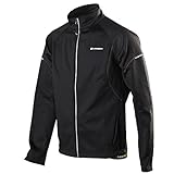4ucycling Windproof Full Zip Wind Jacket with 3-layers Composite Stretchy Fabric