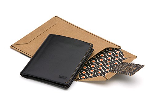 Bellroy Men'S Leather Note Sleeve Wallet Black (9343783000326)