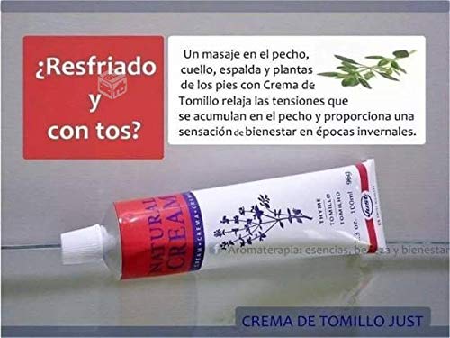 thyme tomillo herbal body cream