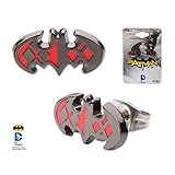 DC Comics Batman Harley Quinn Logo Stud Earrings Women's Stainless Steel