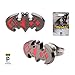 DC Comics Batman Harley Quinn Logo Stud Earrings Women's Stainless Steel