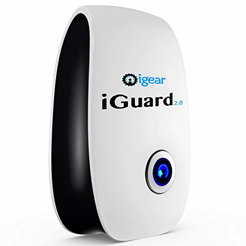 iGear iGuard2.0 Ultrasonic Pest Repeller for Rodent and Insect - Pest Bug Repellent - Best Pest Control Products for, Cockroach, Rodents, Flies, Roaches, Ants, Spiders, Fleas, Mice-Home Indoor Use! iGear iGuard2.0 Ultrasonic Pest Repeller for Rodent and Insect - Pest Bug Repellent - Best Pest Control Products for, Cockroach, Rodents, Flies, Roaches, Ants, Spiders, Fleas, Mice-Home Indoor Use!