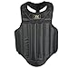 Martial Arts Muay Thai Boxing Chest Protector By Wesing (Black, Small(59in~63in,105.6lb~114.4lb))