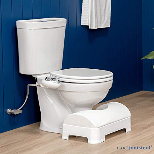 Luxe Comfort Soft & Ergonomic Toilet Footstool with Removable Soft Foam