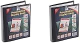 Habercrafts A5 20 Pocket Presentation Display Book 40 Views Pack of 2