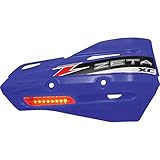 Zeta XC Flasher BLUE Hand Shields (Pair) for Armor Handguards