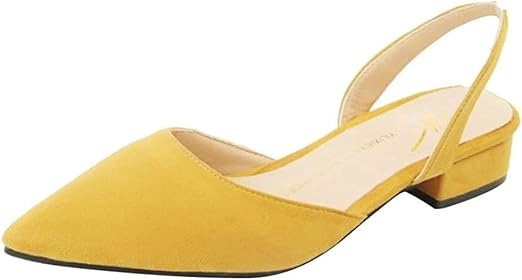 yellow wide width shoes