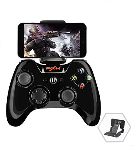 Pxn 6603 Mfi ゲームコントローラー ワイヤレス ゲームパッド Ios対応 スマホホルダー付き ブラック