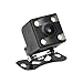 Pyle Upgraded Backup Camera Vehicle Mount W/ Weatherproof Dash Cam, Reverse Parking Camera, LED Monitor, Angle Adjustable, Distance Scale Lines, Fog Resistant, Night Vision Cam, DC12V/RCA (PLCM14LP)