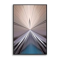 Framed Canvas Wall Art Clouds and Colors Canvas Prints Home Artwork Decoration for Living Room,Bedroom - 16x24 inches