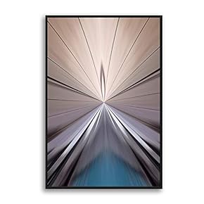 Framed Canvas Wall Art Clouds and Colors Canvas Prints Home Artwork Decoration for Living Room,Bedroom - 16x24 inches