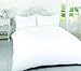 Duvet Cover 3 Piece set – 100% Cotton Luxury Bedding (Queen, White) – Duvet Cover with 2 Pillow Shams –Combed Cotton Quilt Cover with Long Staple Fiber– by Utopia Bedding