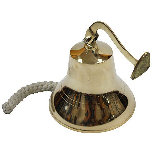 Us-Navy-6-IndoorOutdoor-Brass-BellWall-Mount Us-Navy-6-IndoorOutdoor-Brass-BellWall-Mount