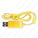 Dacawin RC Helicopter Syma S107 S105 USB Mini Charger Charging Cable Parts (Yellow)