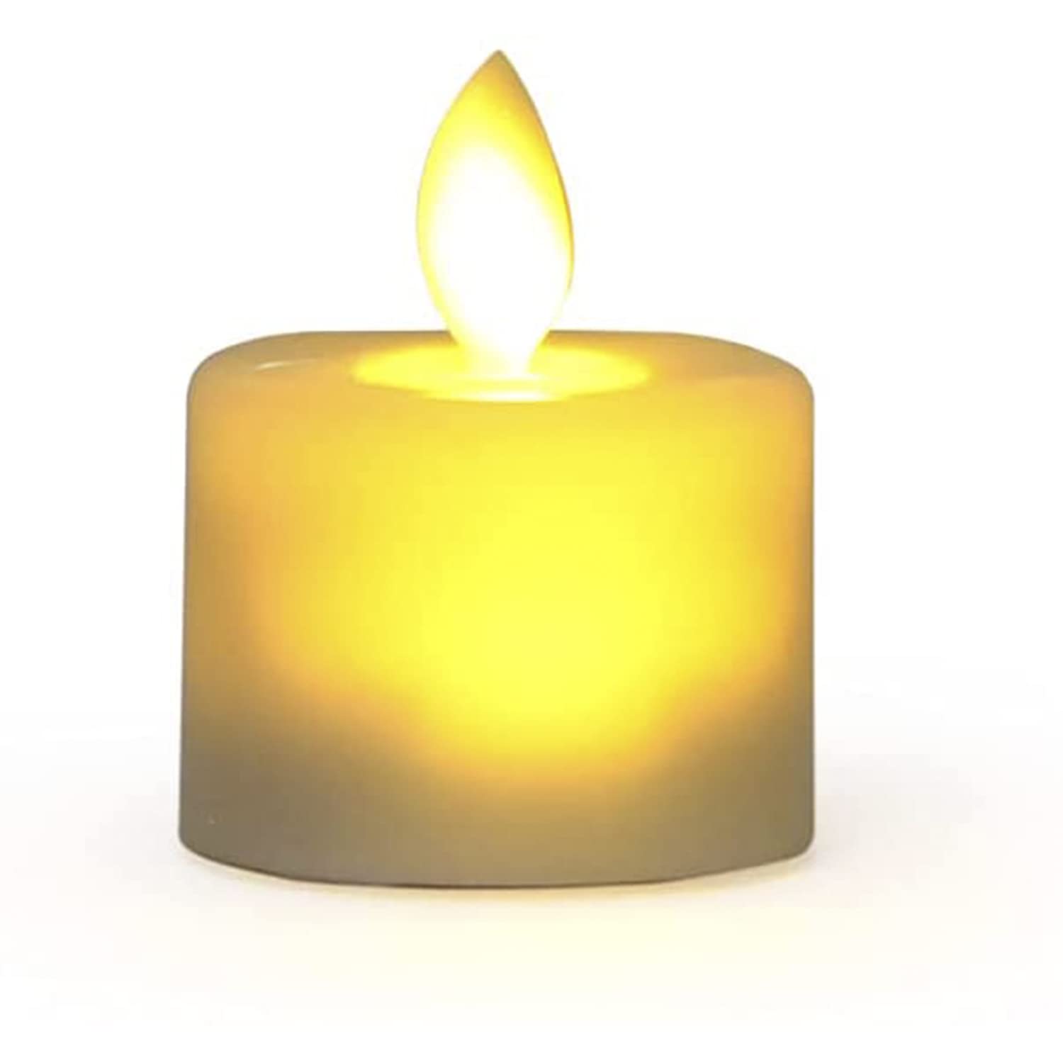 LED Candle Lights, Set of 6 Battery Operated LED Candles, Breath Wobble Candles, Tealights, Candles, Candles, Natural, Birthday, Christmas, Halloween