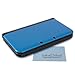 ValueDeluxe Fully Complete Blue Nintendo 3DS XL Housing Case Replacement with ValueDeluxe Micro Fiber Cleaning Cloth Bundle