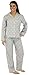 PajamaMania Women's Cotton Flannel Long Sleeve Button-Down Pajamas PJ Set