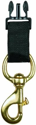 Gear Keeper AC0-0922 Quick Connect II Male Adapter with Brass Bolt Clip