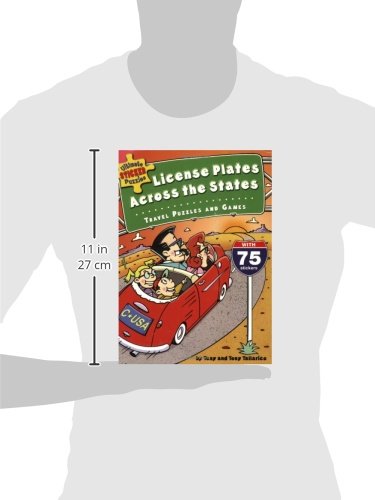 Ultimate Sticker Puzzles: License Plates Across the States: Travel Puzzles and Games