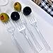 Mini Plastic Taster Forks - Clear - 150 Count