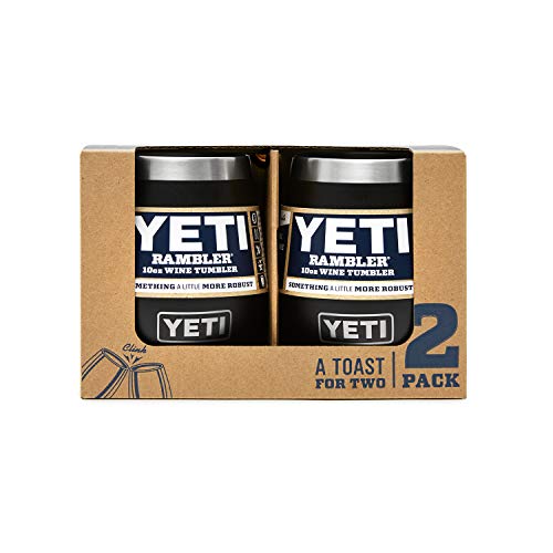 YETI Rambler 10 oz Wine Tumbler, Vacuum Insulated, Stainless Steel, 2
