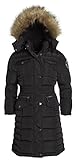 Weatherproof Girls Down Alternative Long Hooded Winter Puffer Bubble Jacket Coat