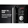 Tower-KOR9GQRT-Digital-Microwave-with-5-Pre-set-Autocook-Functions-Defrost-Function-900-W-26-Litre-Black Tower KOR9GQRT Digital Microwave with 5 Pre-set Autocook Functions, Defrost Function, 900W, 26L, Black