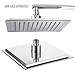 Razor Mega Size 9-inch Chrome Face Rainfall Shower Head (Square)