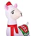 Gemmy Holiday Time Inflatable Christmas FA La La Llama
