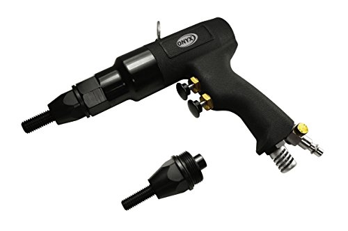 Astro Pneumatic Tool PRN12M ONYX Pneumatic Rivet Nut Setting Gun with 10mm & 12mm Mandrels